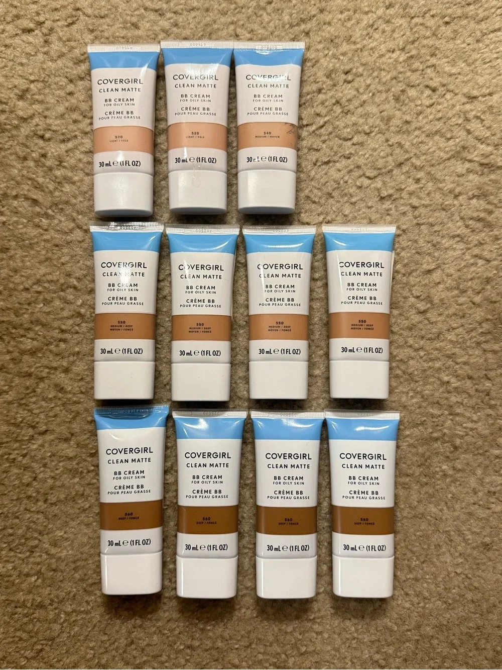 CoverGirl Clean Matte BB Cream (Bundle of 11)